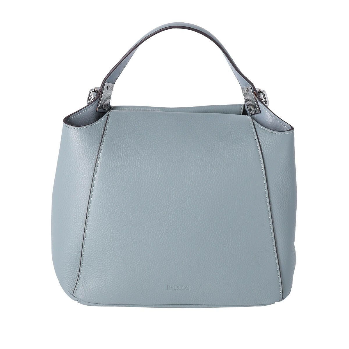 ワンハンドル2wayレザーハンドバッグ