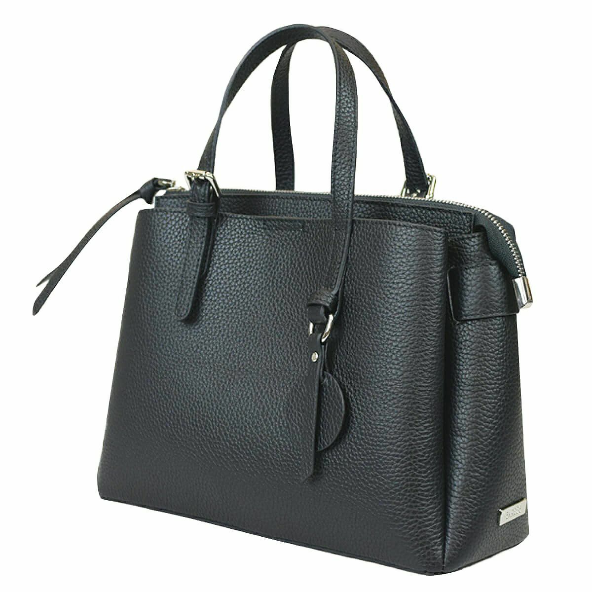 【セット商品】シュリンクレザーハンドバッグ＆財布＜エレガントセット＞