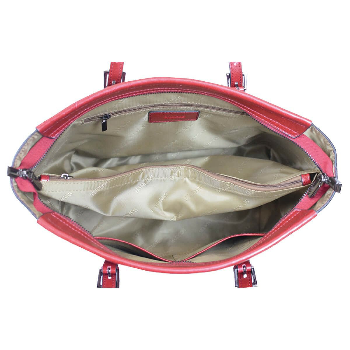 【セット商品】シャイニングレザートートバッグ＆財布＜スタイリッシュセット＞