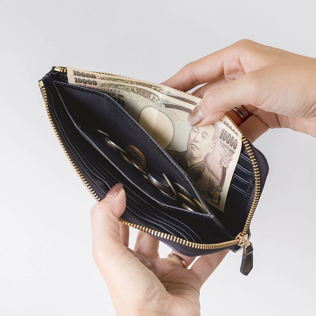 GLウォレット L字型長財布＜ローラ＞