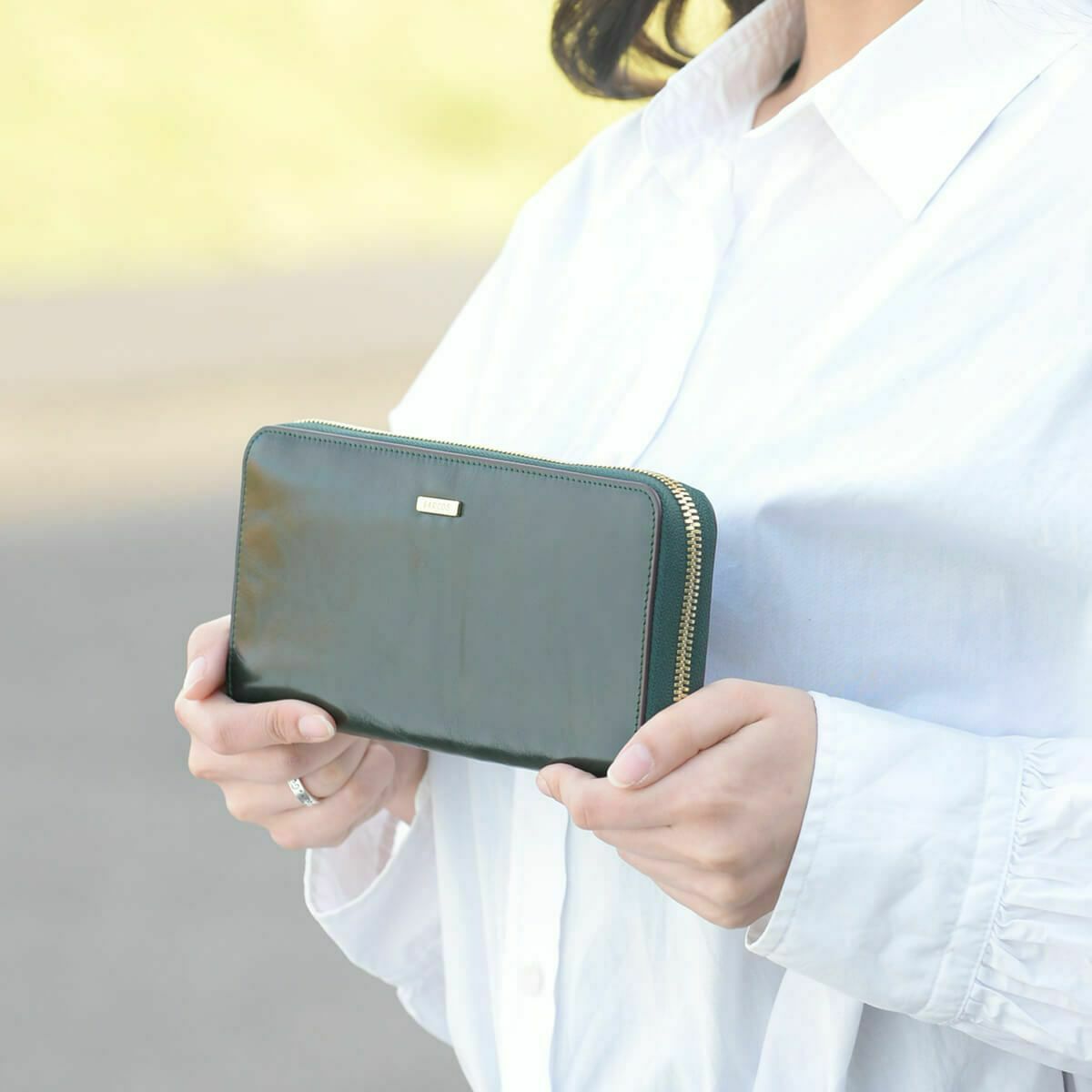 GLウォレット ラウンド型長財布＜ルーニー＞