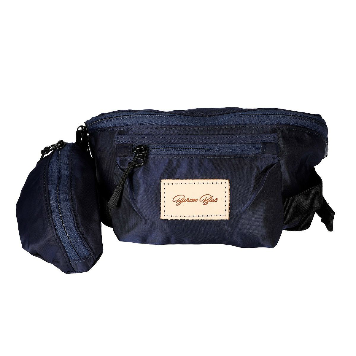 ミニポーチ付きウェストバッグ