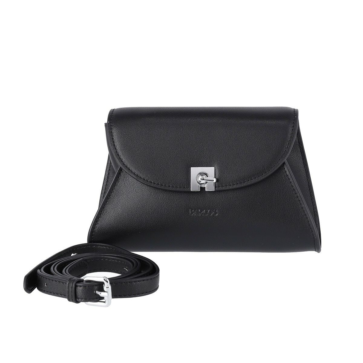 レザー 2way 台形ミニポシェット