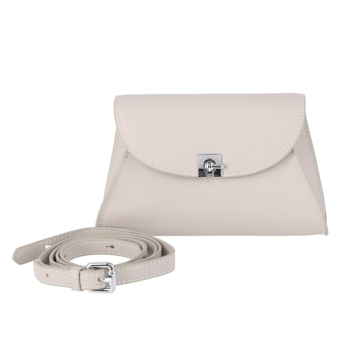 レザー 2way 台形ミニポシェット