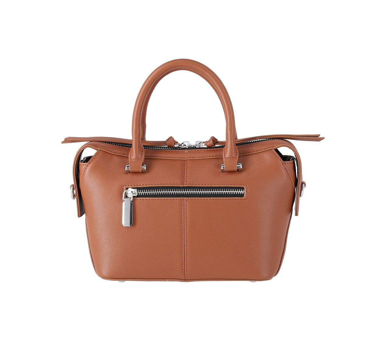 レザー 2wayフリンジ引手ハンドバッグ