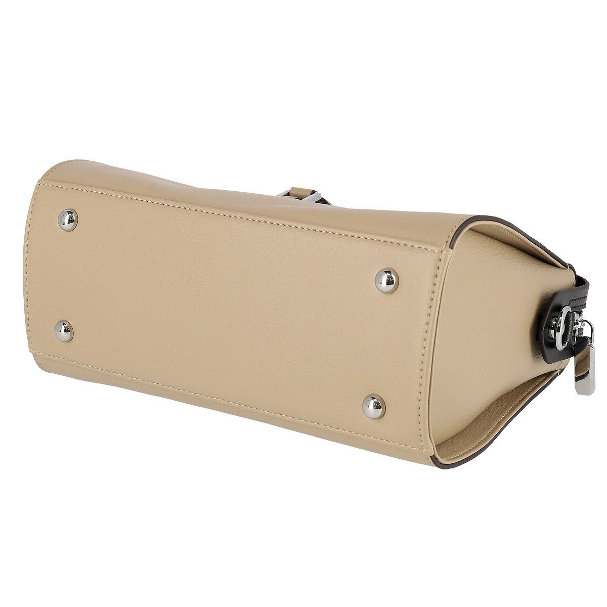 配色ボストンバッグ