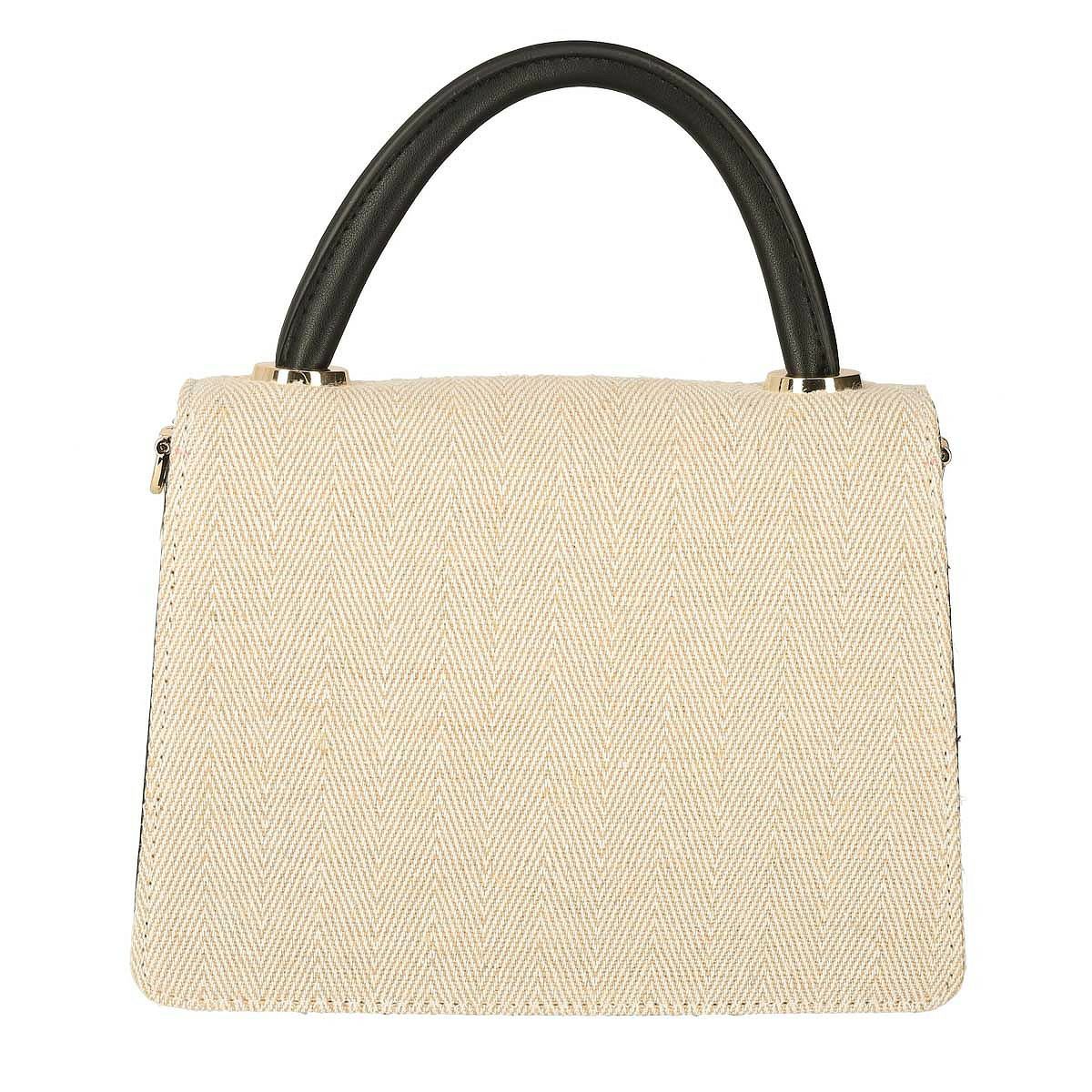 キャンバスフラップバッグ