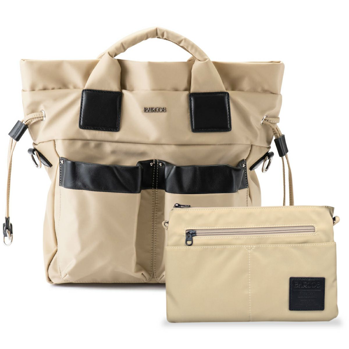 【セット商品】3wayナイロンリュック＜プリモ＞＆ナイロンサコッシュ