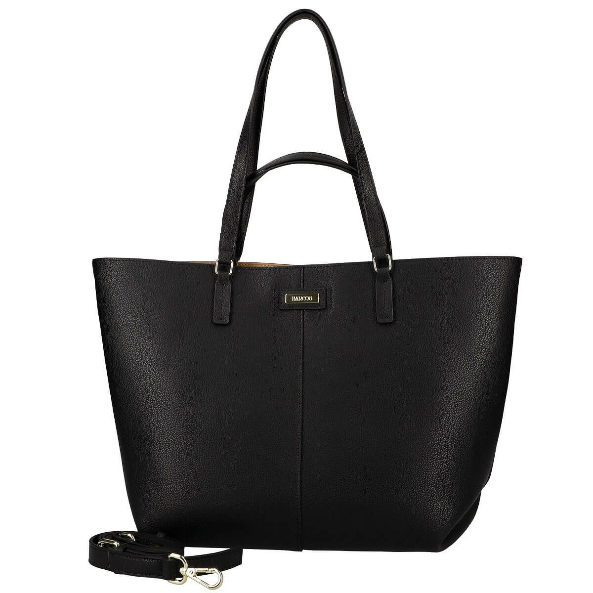 3wayレザーポーチ付きキャパシティハンドバッグ