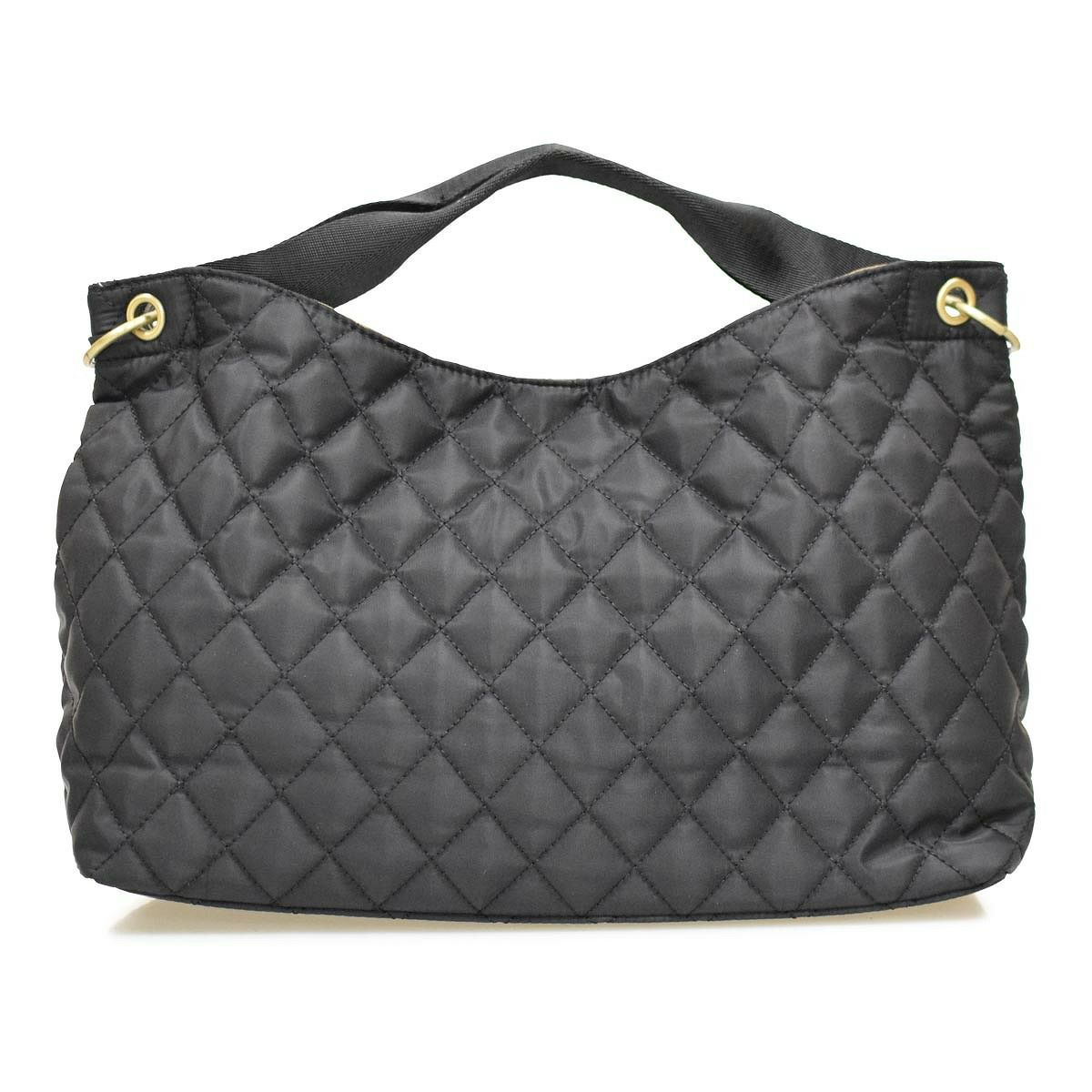 キルティングトートバッグ