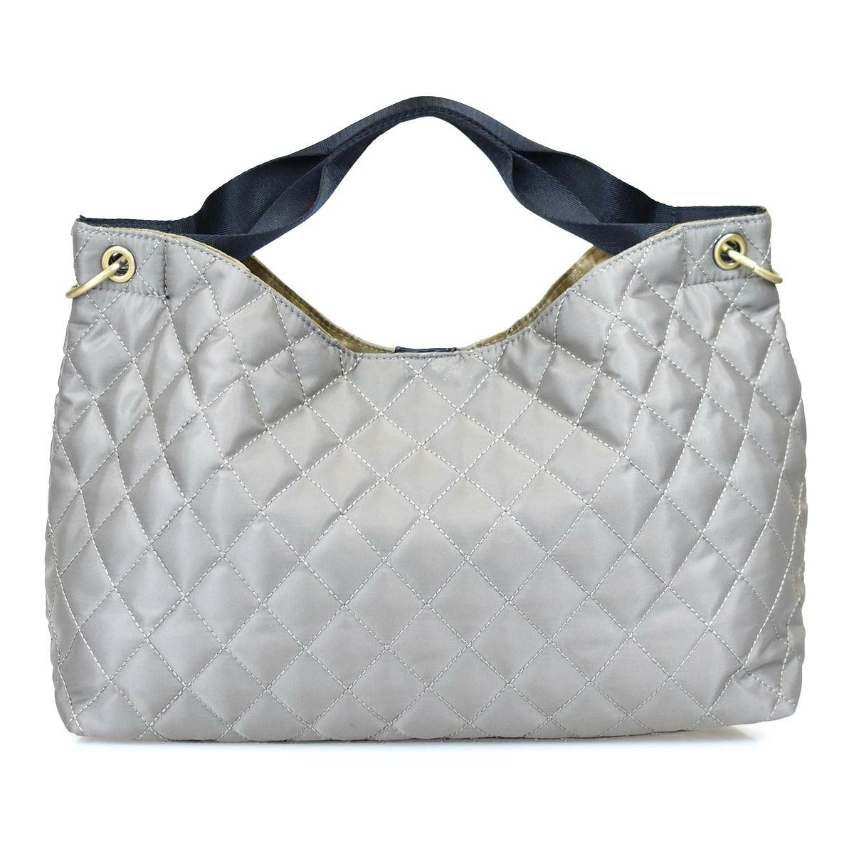 キルティングトートバッグ