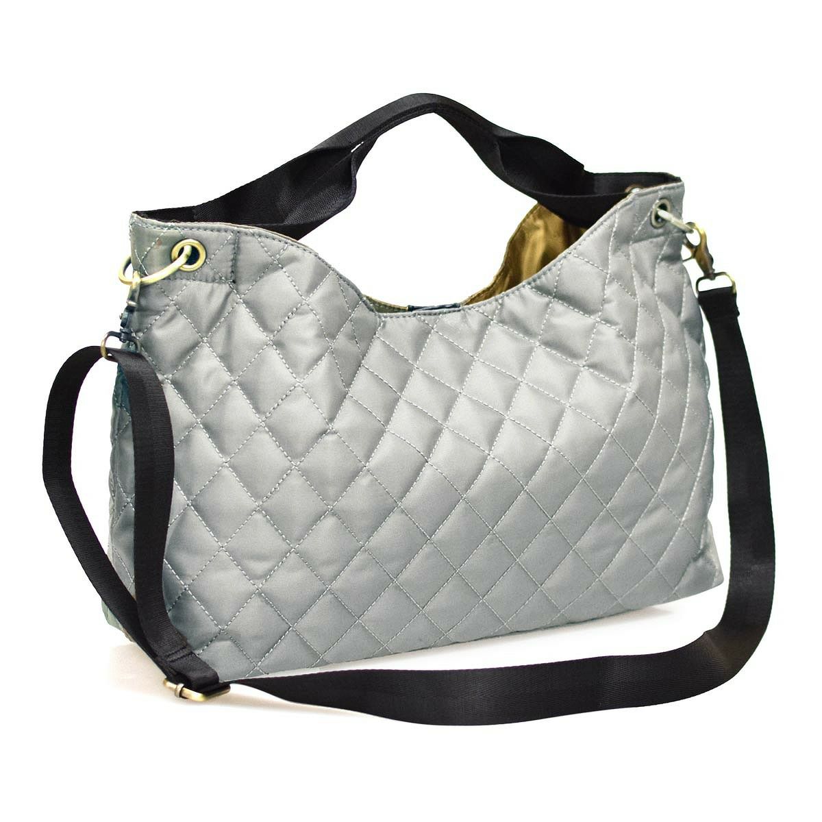 キルティングトートバッグ