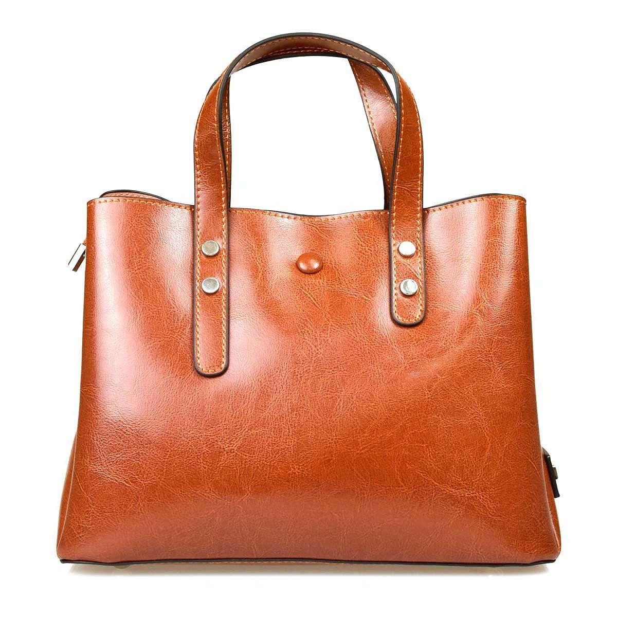 ツヤ有り2wayハンドバッグ