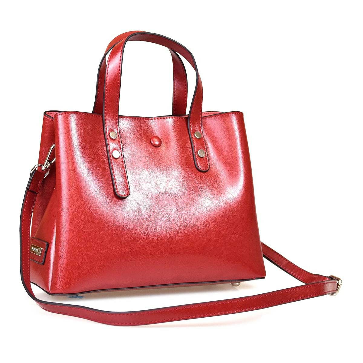 ツヤ有り2wayハンドバッグ