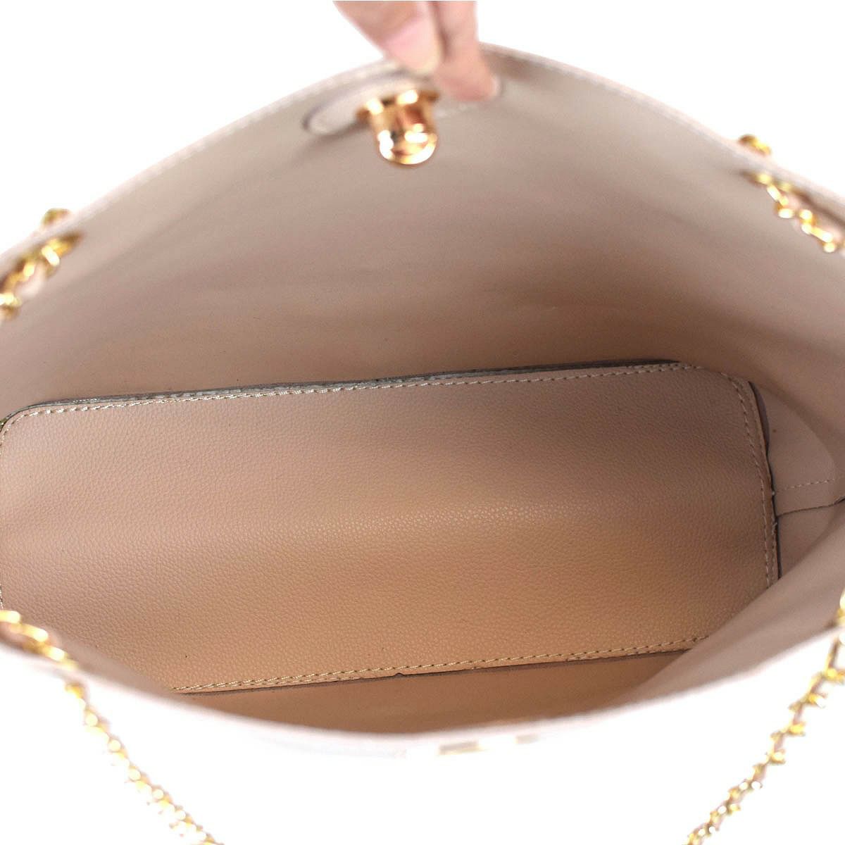 チェーントートバッグ