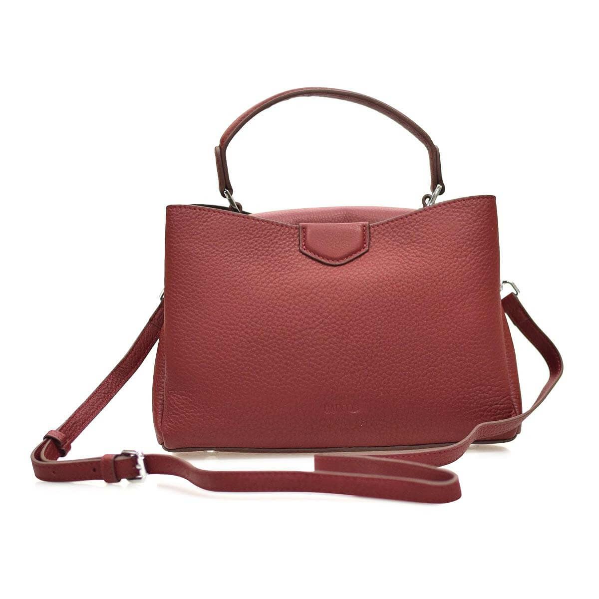 3wayワンハンドルレザーハンドバック