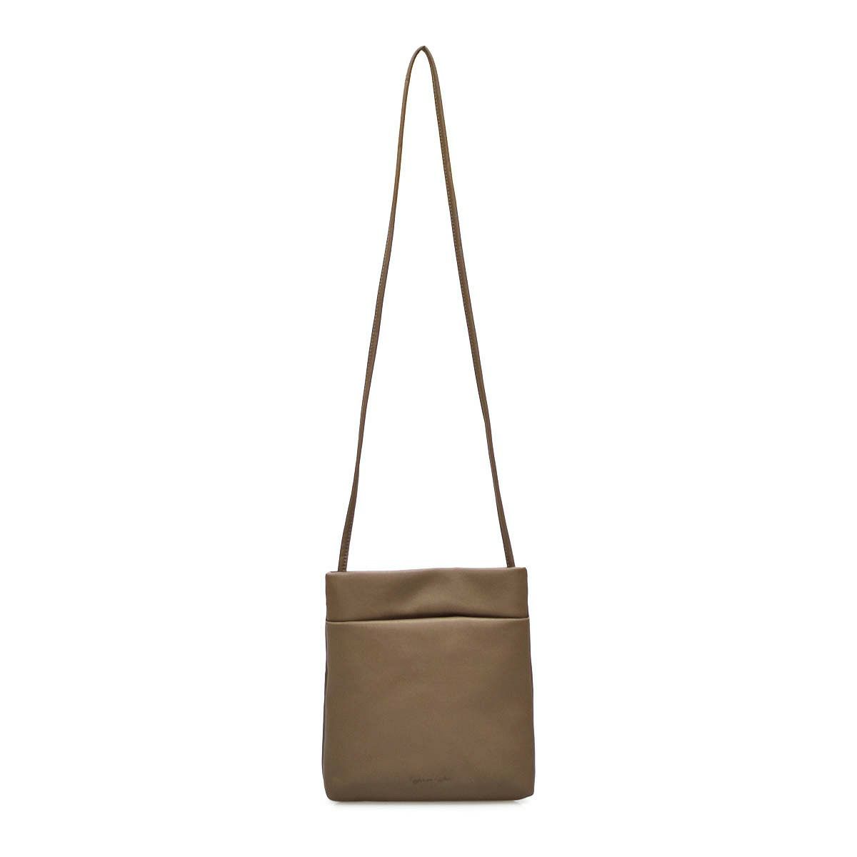 シンプルPUショルダーバッグ