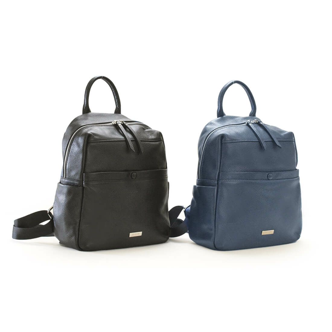 牛革シュリンクレザーリュック