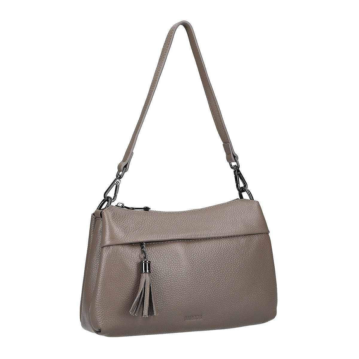 チャーム付き牛革2wayポシェット