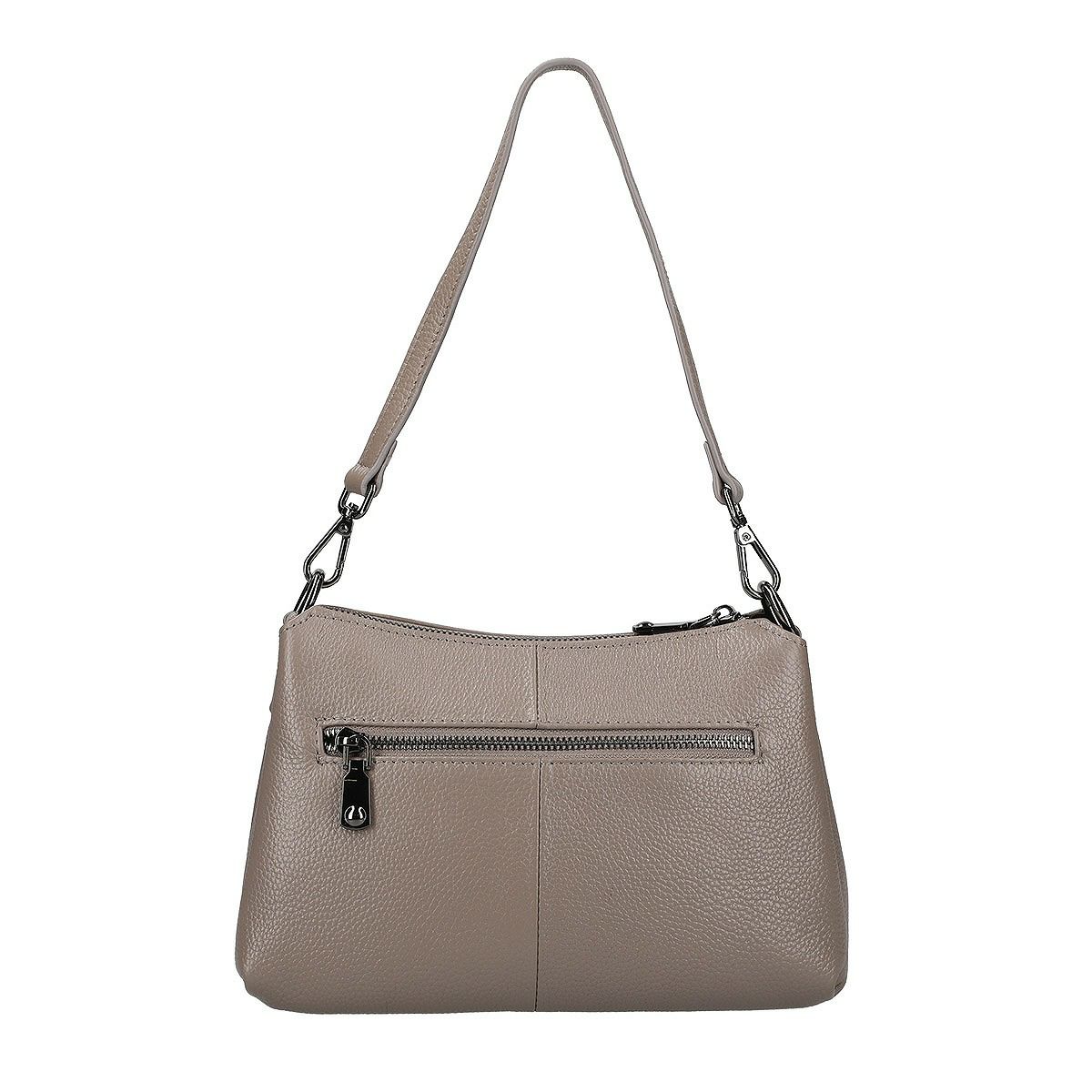 チャーム付き牛革2wayポシェット