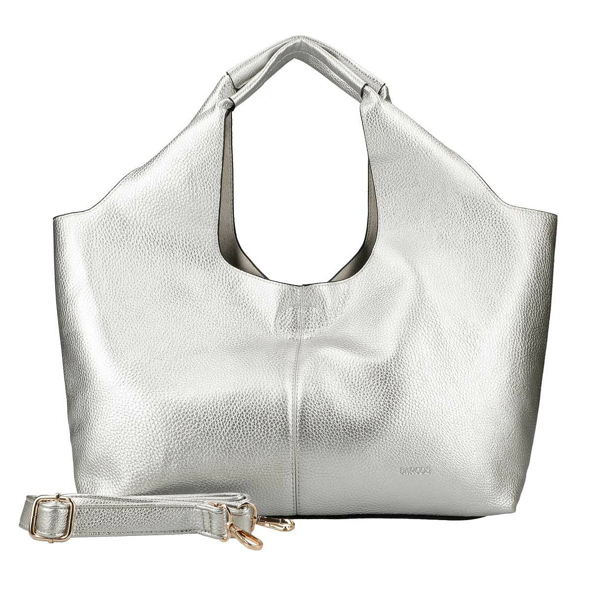 メタリックトートバッグ