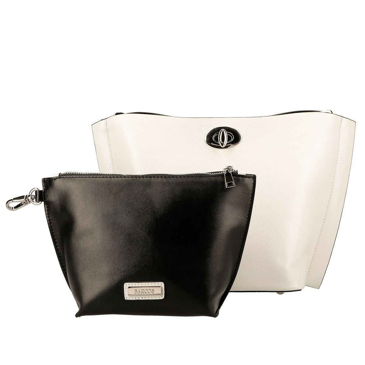 牛革ポーチ付き2wayショルダーバッグ