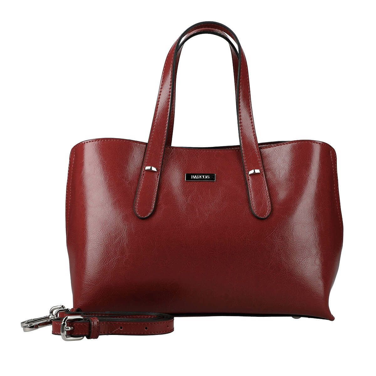 ハンドル部分飾りリベット付き3ｺﾝﾊﾟｰﾄﾒﾝﾄ 2wayﾚｻﾞｰﾊﾞｯｸﾞ