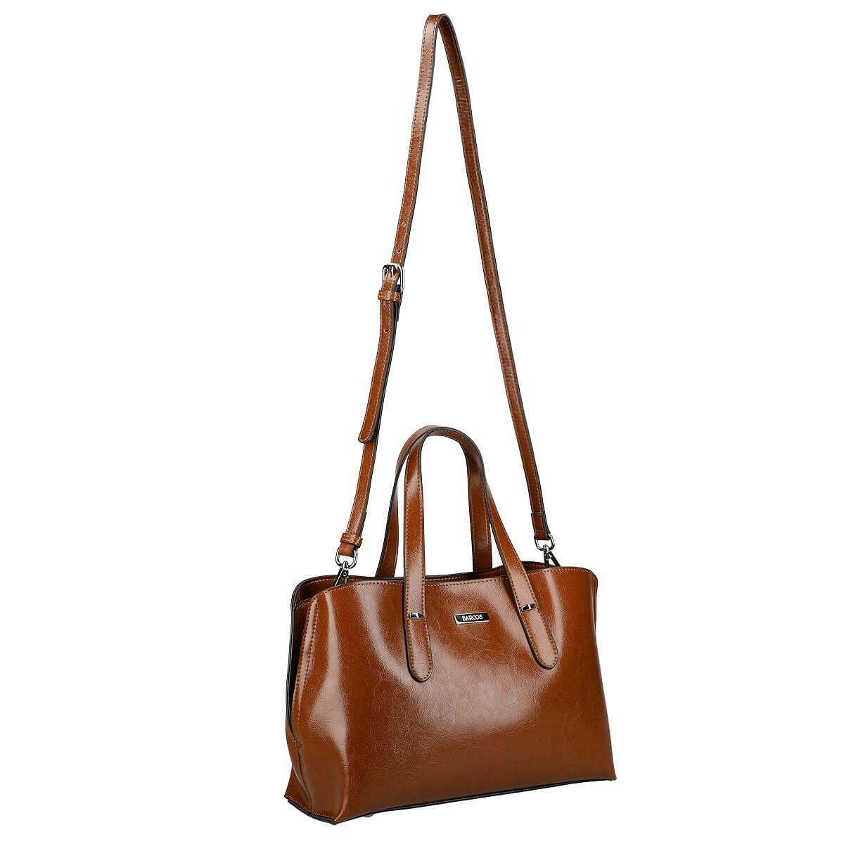 ハンドル部分飾りリベット付き3ｺﾝﾊﾟｰﾄﾒﾝﾄ 2wayﾚｻﾞｰﾊﾞｯｸﾞ