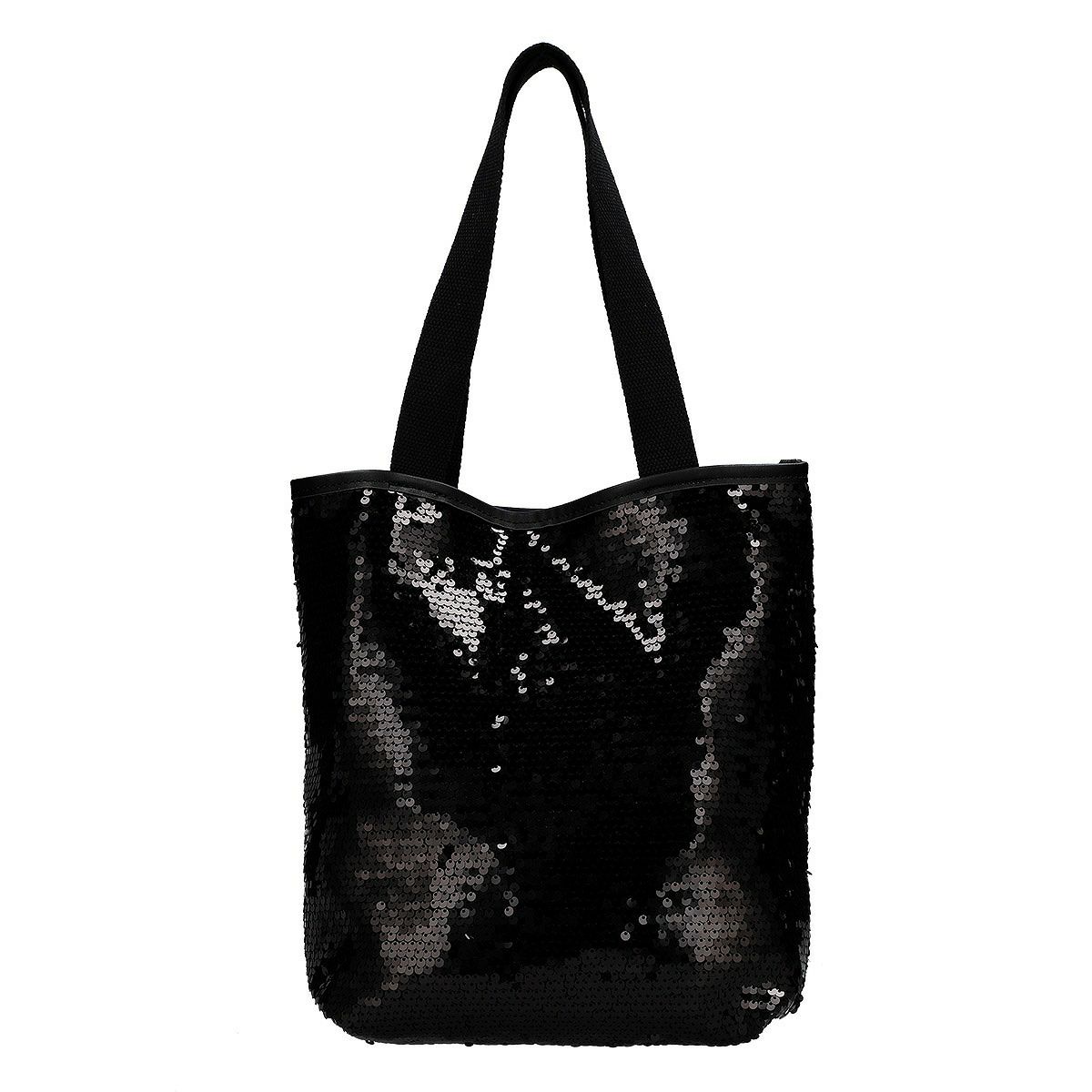 スパンコールキャンバストートバッグ