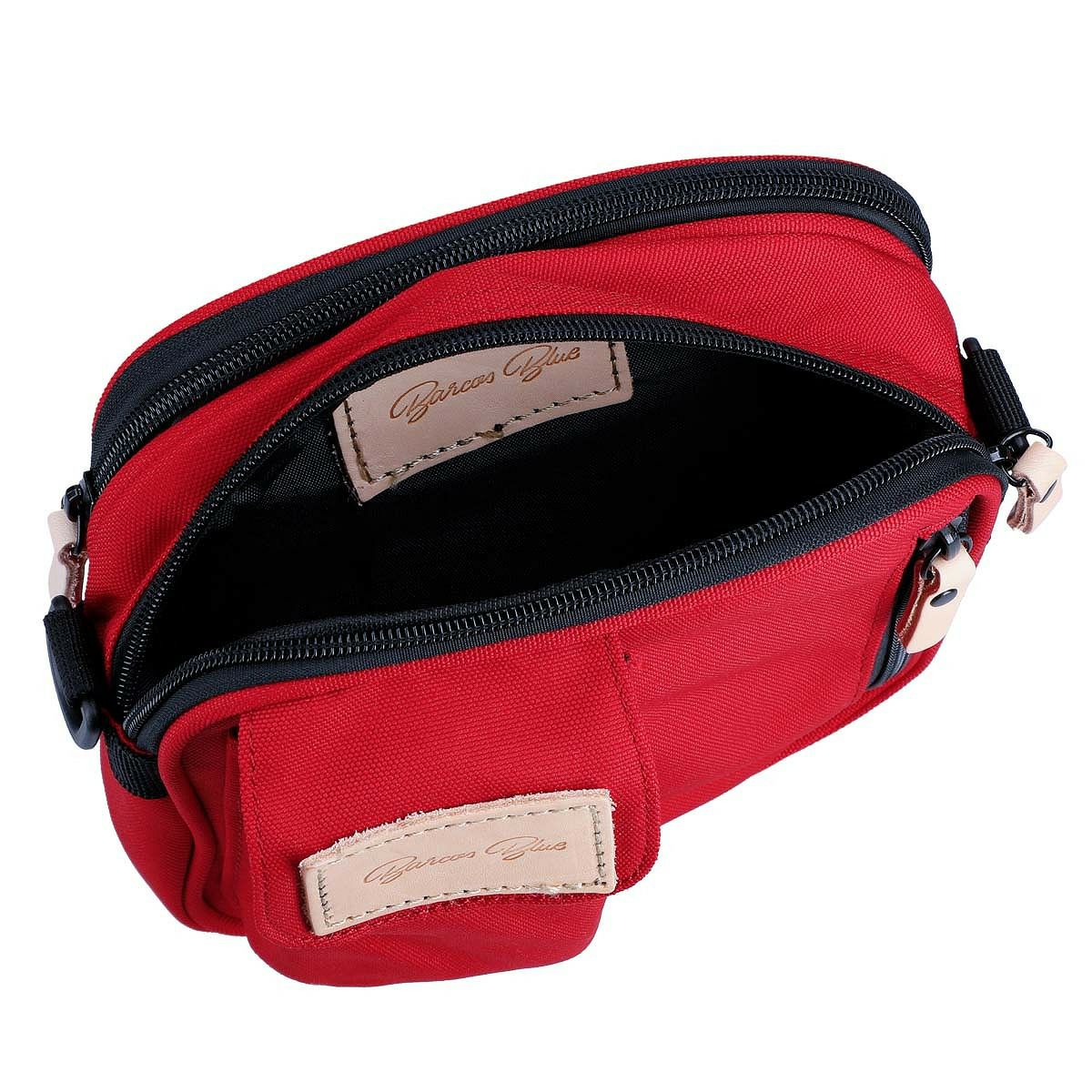 キャンバスショルダーポーチ