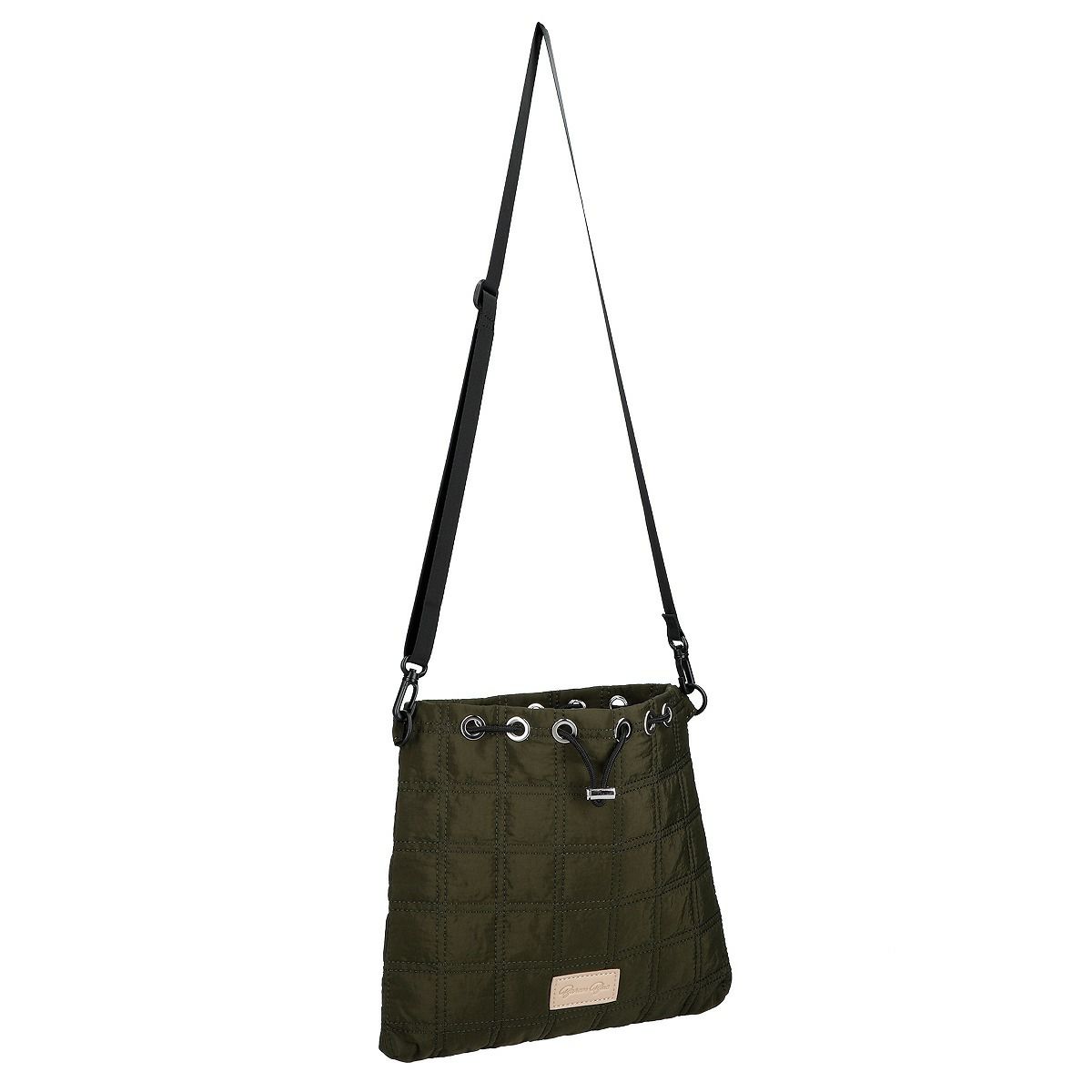 キルティング巾着タイプポシェット