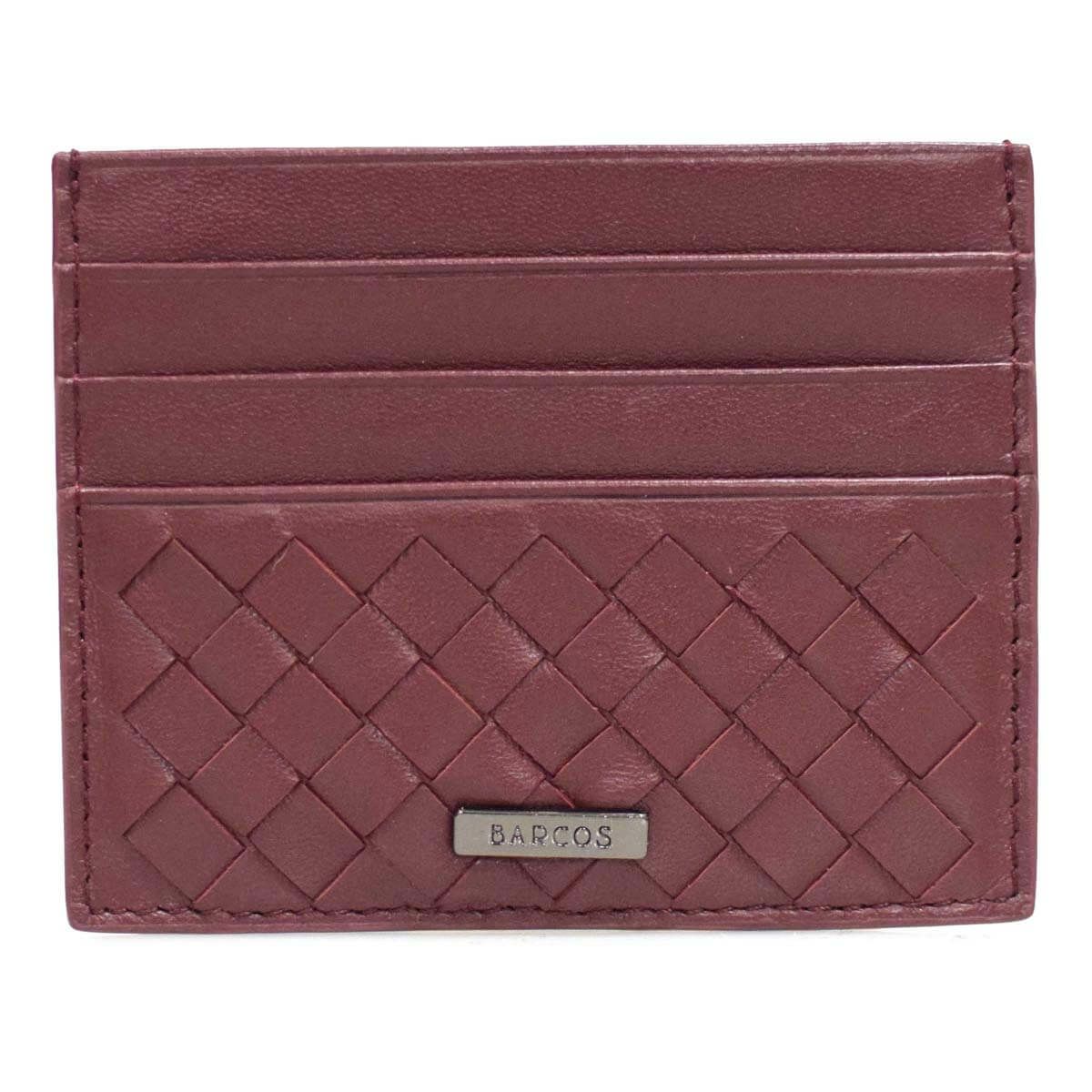 ロゴプレート付きカードケース