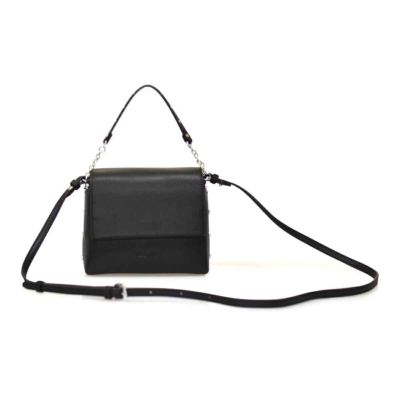 スタッズレザーミニポシェット