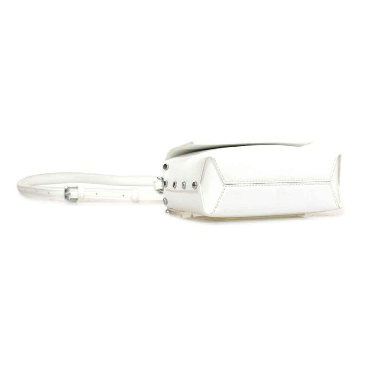 スタッズレザーミニポシェット