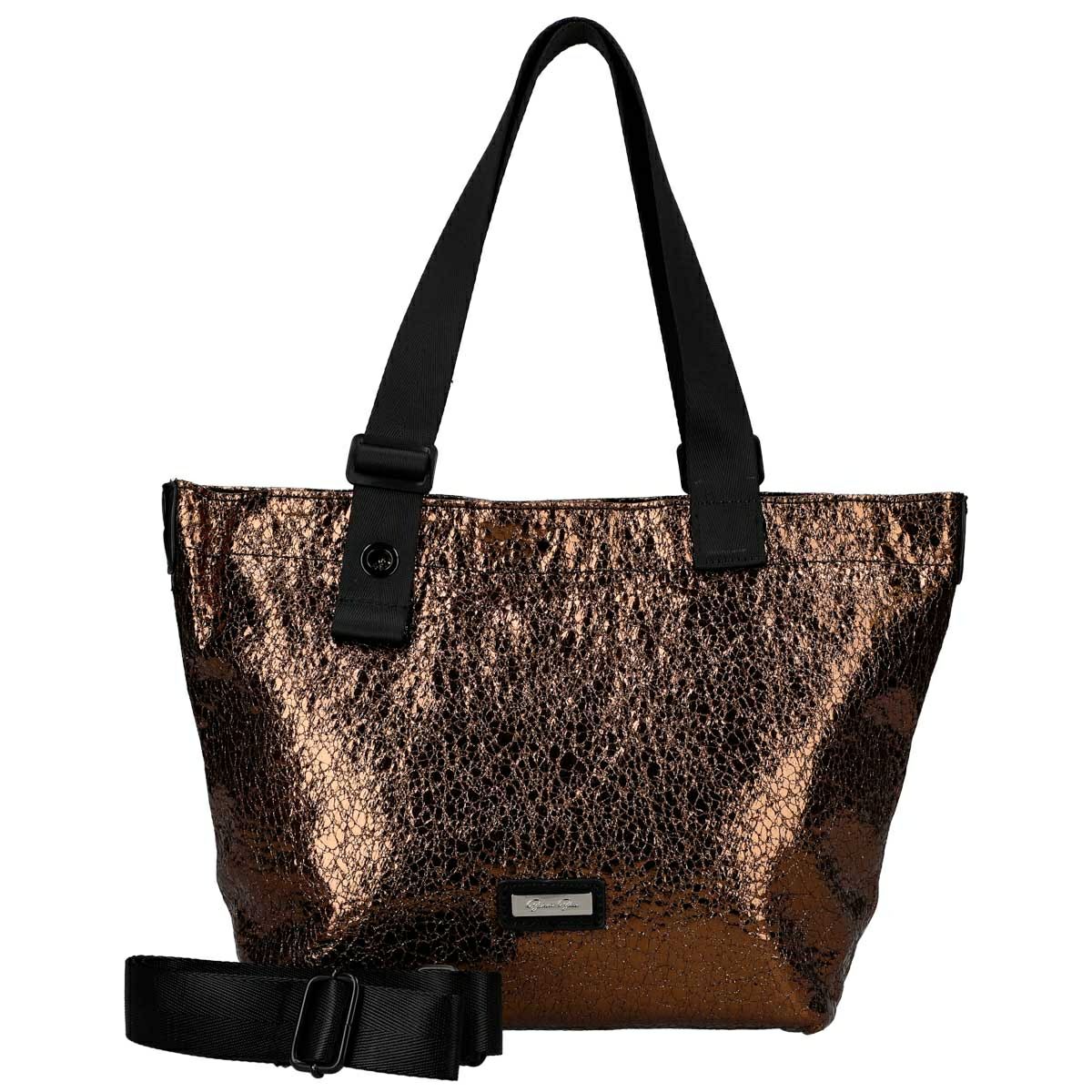 PUガンメタ2wayトートバッグ