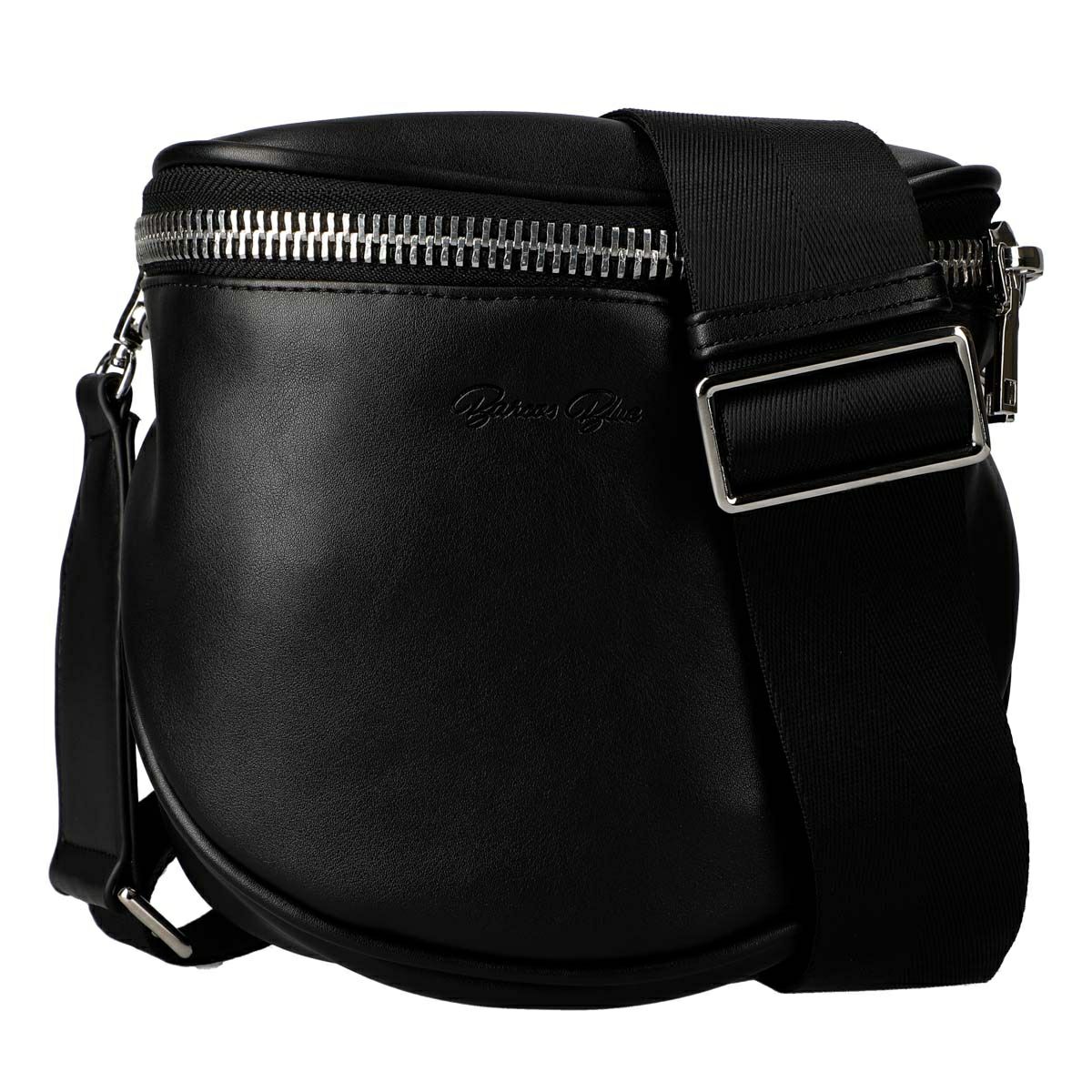 PUビッグファスナーボディーバック