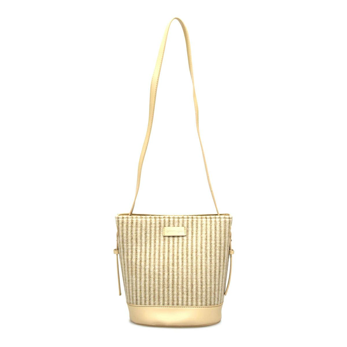 フェルトルックバケツショルダーバッグ