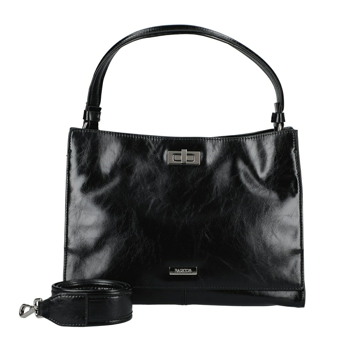 2wayレザー1本手ハンドバッグ