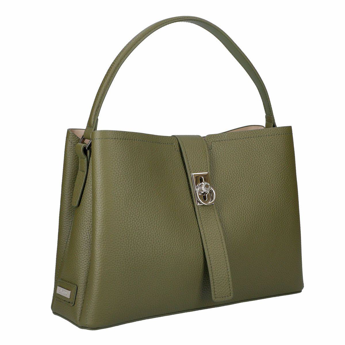 【セット商品】シュリンクレザー ショルダーバッグ & 背面ポケット付きロングウォレット