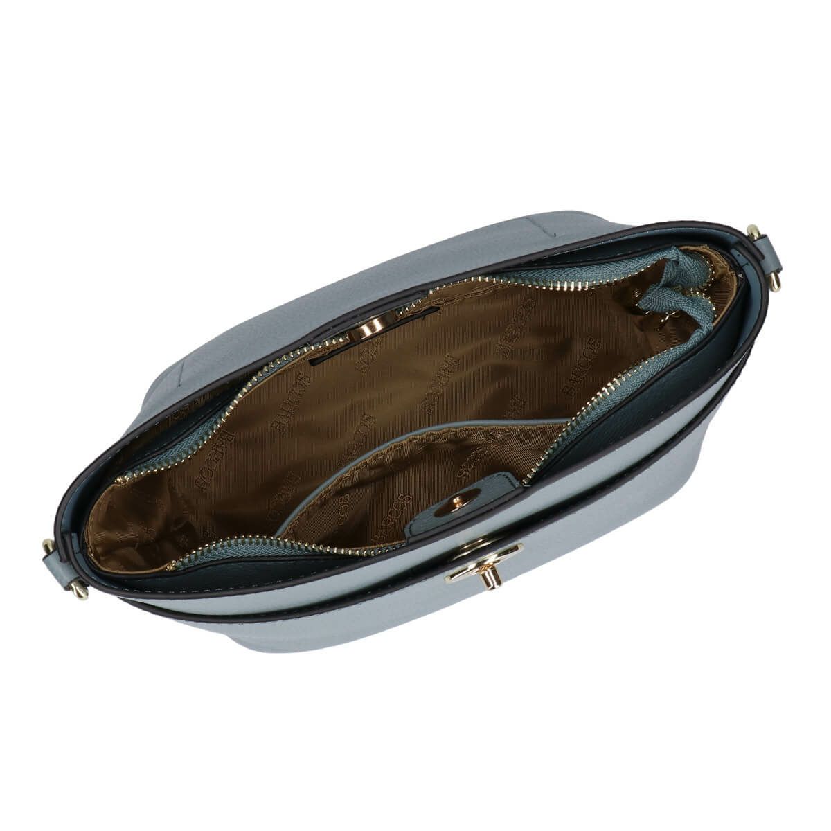 牛革シュリンクレザーショルダーバッグ