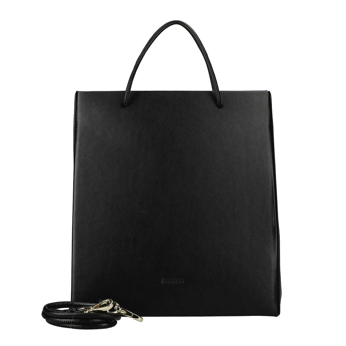 2wayレザーショッパー風ハンドバッグ