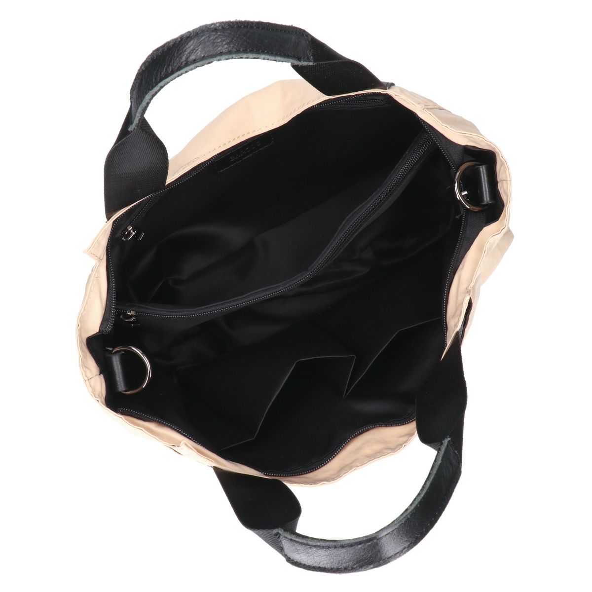 切返しデザインナイロン2wayトートバッグ