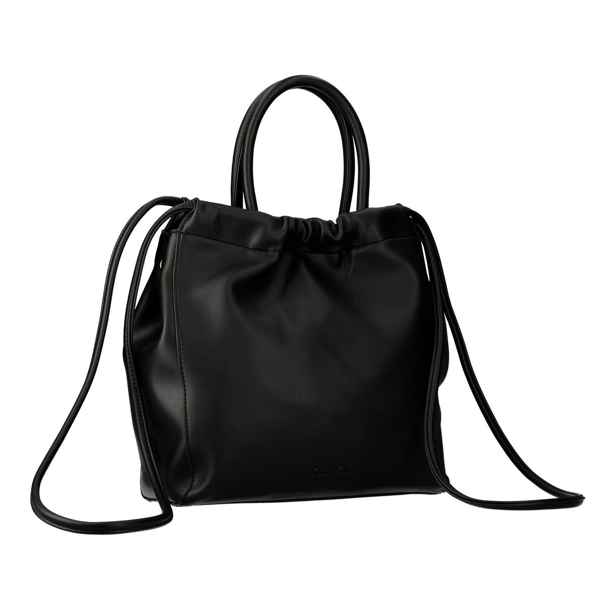 ギャザーデザインバック