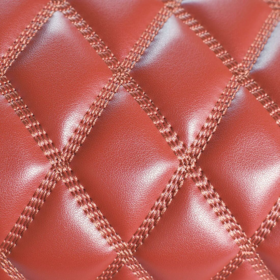 本革キルティングレザーハンドバッグ