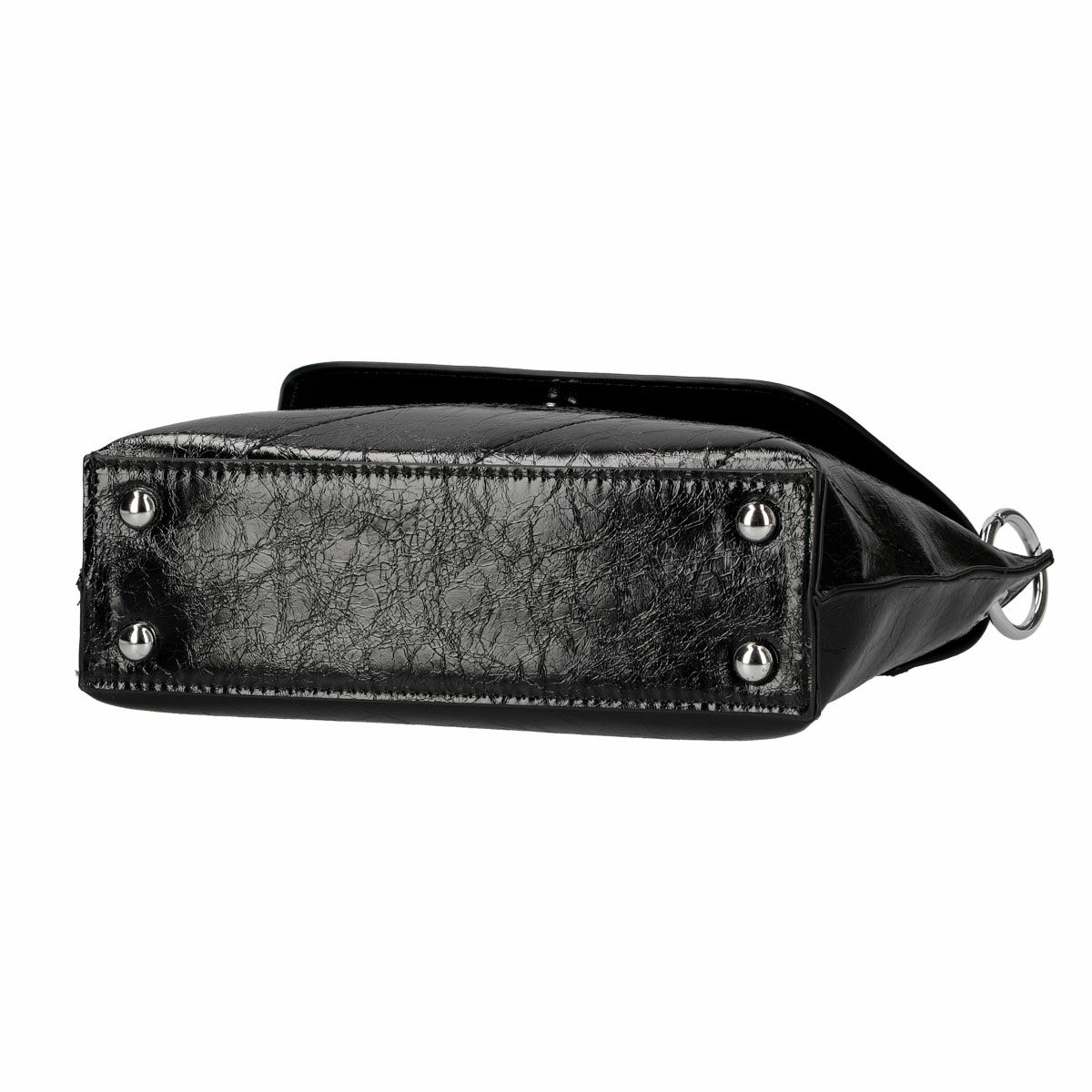 本革レザー和紙風デザイン2wayハンドバッグ