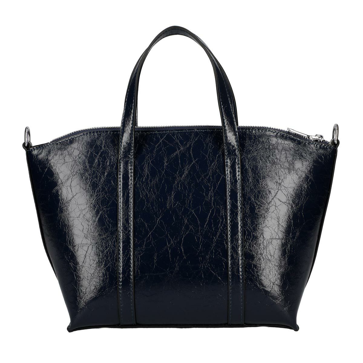 本革レザー和紙風デザイン2wayハンドバッグ