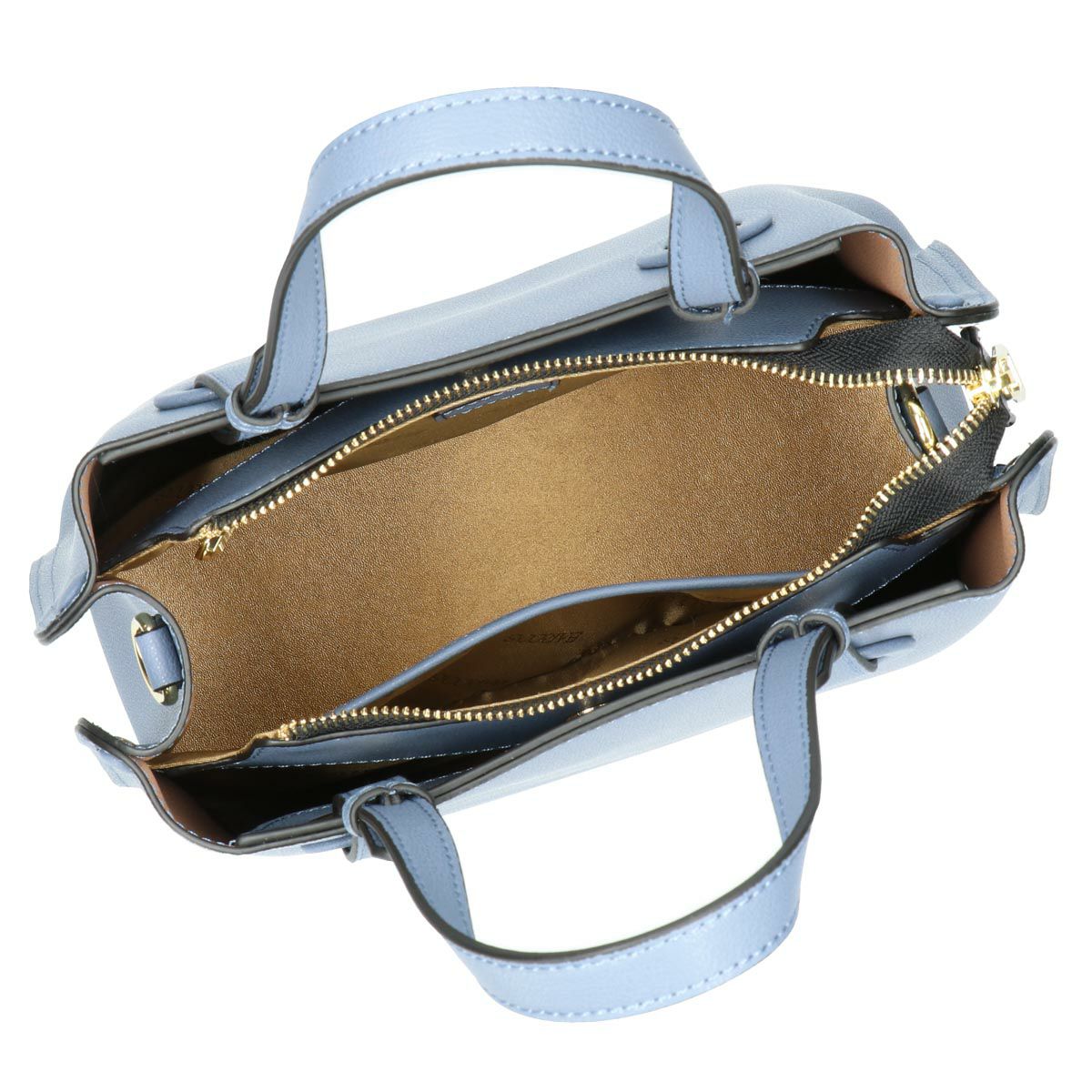 本革レザーマグネットあおりポケット付き2wayハンドバッグ