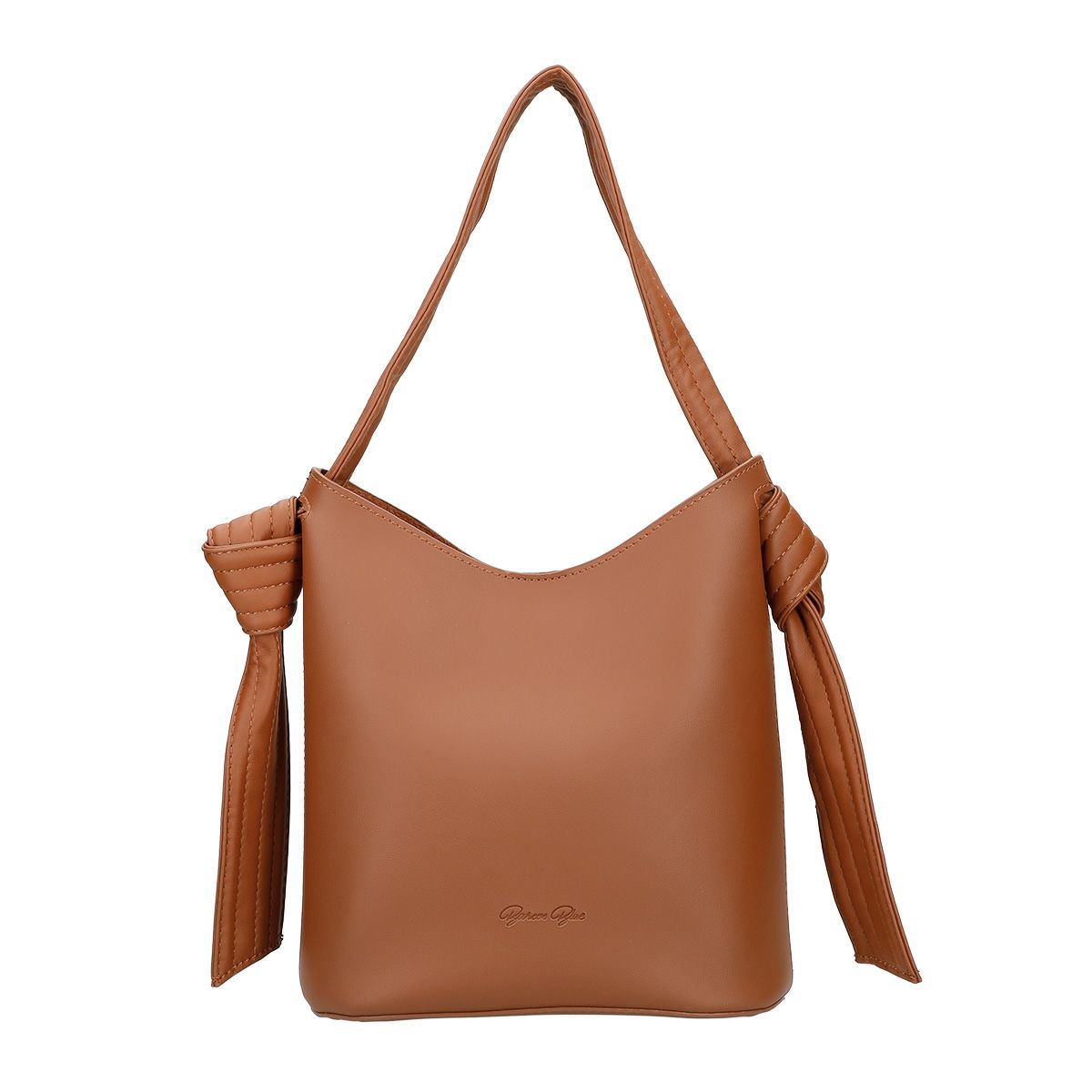 長さ調節可能のポーチ付きショルダーバッグ