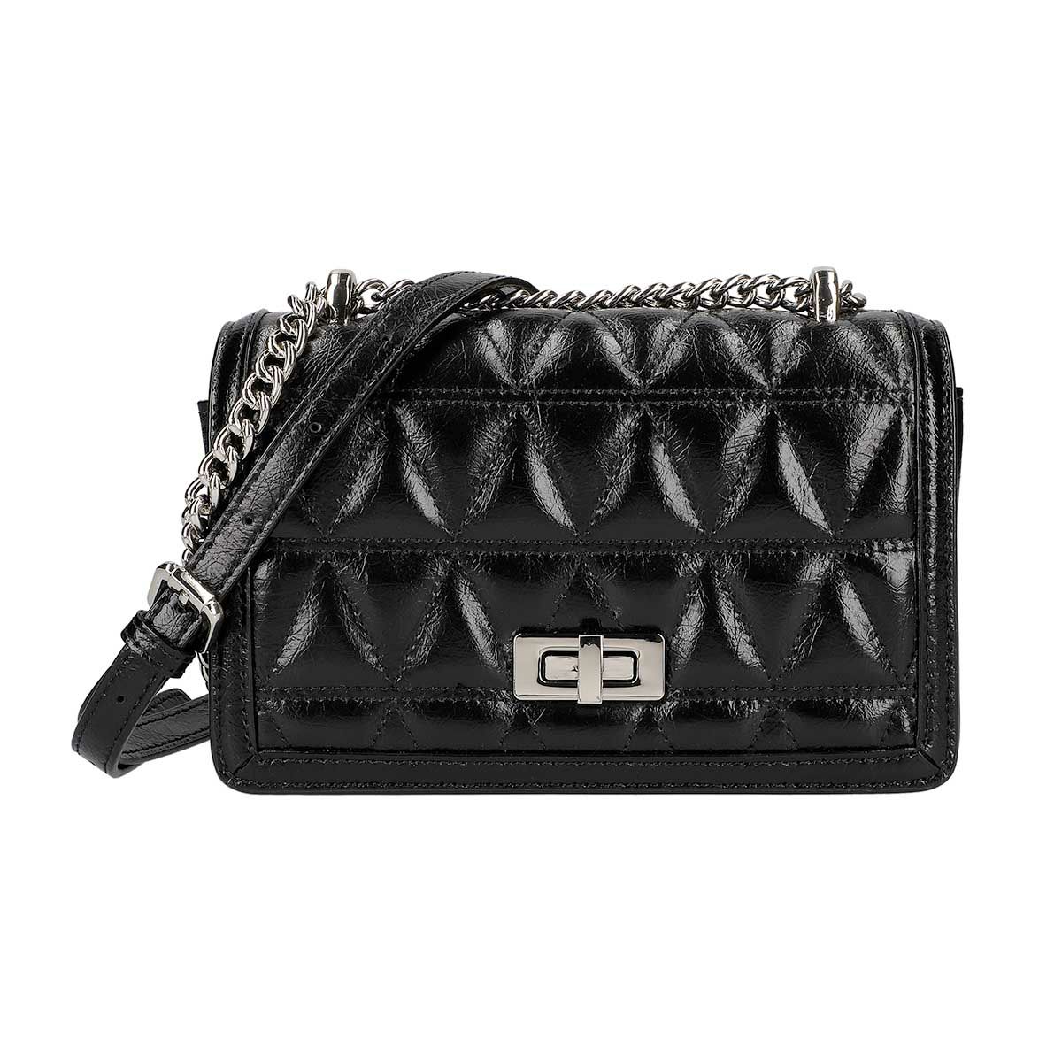 キルティングレザーポシェット