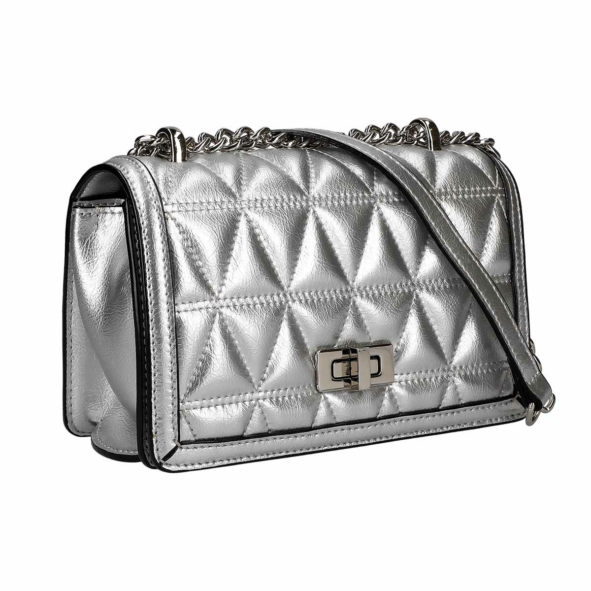 キルティングレザーポシェット